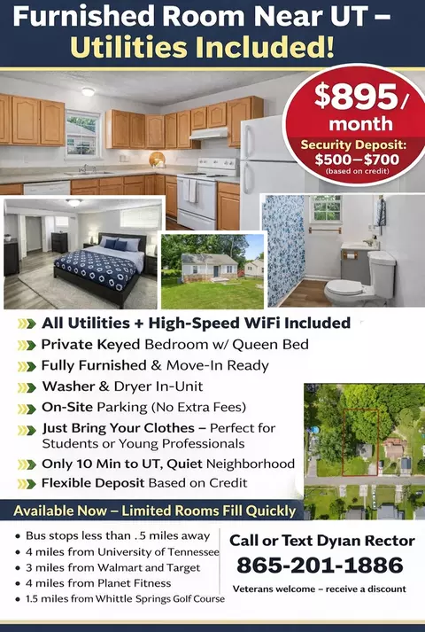 2917 Woodmont Rd #3C, Knoxville, TN 37917