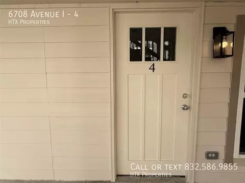 6708 Avenue I #4, Houston, TX 77011