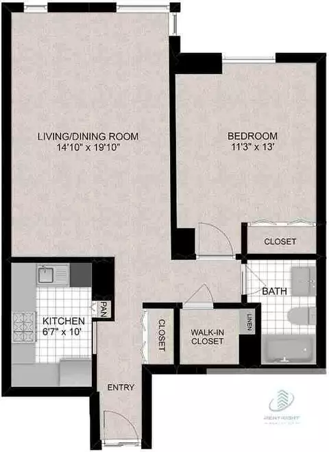100 W Chestnut St #3004, Chicago, IL 60610