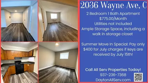 2036 Wayne Ave #C, Dayton, OH 45410