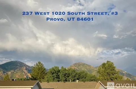 237 W 1020 S #3, Provo, UT 84601
