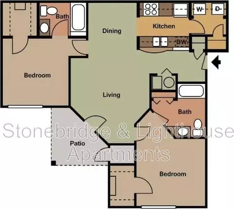 3115 Lighthouse Dr # .W, Jeffersonville, IN 47130