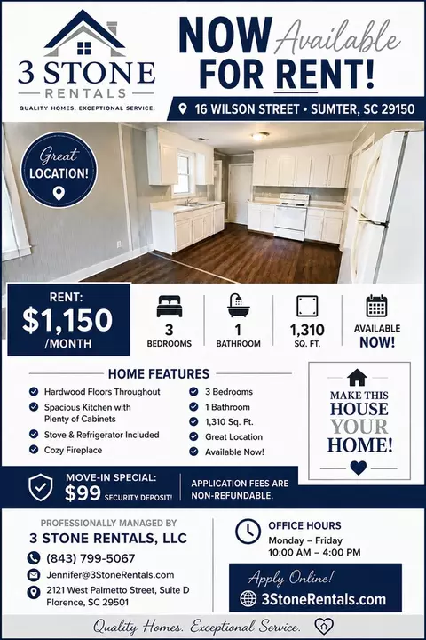 16 Wilson St, Sumter, SC 29150