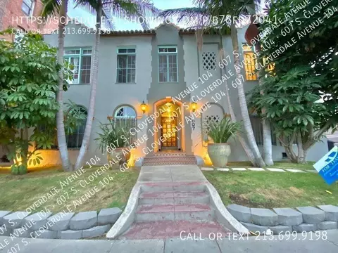 607 S Cloverdale Ave, Los Angeles, CA 90036
