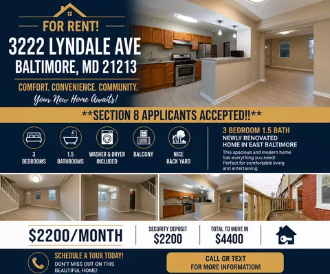 3222 Lyndale Ave #1, Baltimore, MD 21213