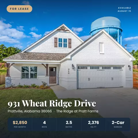 931 Wheat Ridge Dr #NA, Prattville, AL 36066