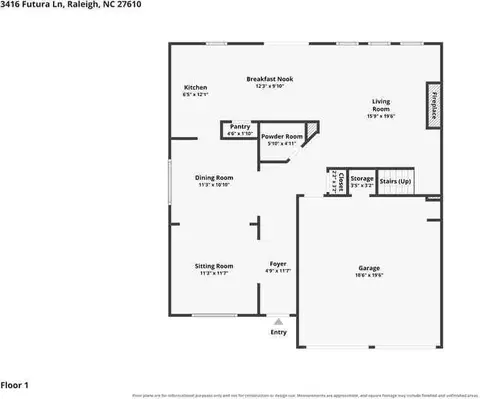 3416 Futura Ln, Raleigh, NC 27610