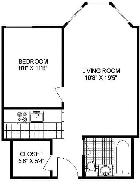 14 W Elm St #208, Chicago, IL 60610