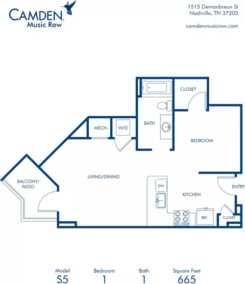 1515 Demonbreun St, Nashville, TN 37203