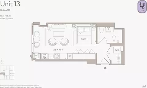 220 N Ada St #2613, Chicago, IL 60607