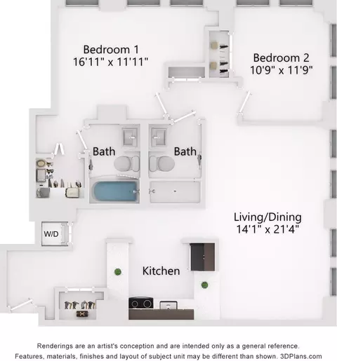 121 W Chestnut St #3403, Chicago, IL 60610