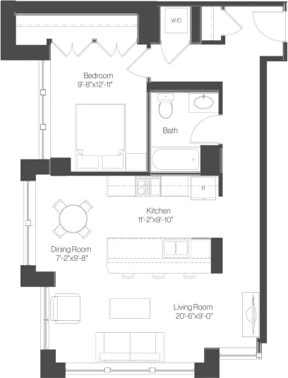 555 W Kinzie St #3807, Chicago, IL 60654
