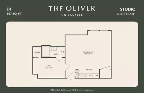 1140 N La Salle Dr #823, Chicago, IL 60610