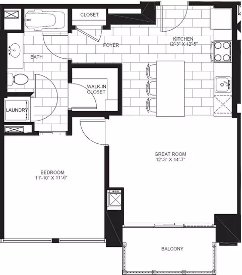222 W Erie St #2405, Chicago, IL 60654