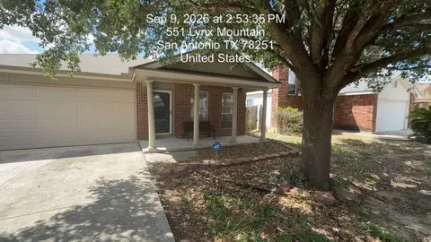 551 Lynx Mtn, San Antonio, TX 78251