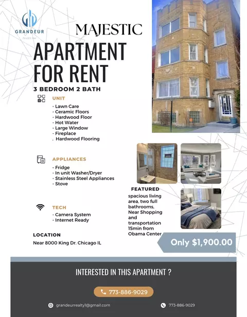 8015 S Eberhart Ave #3, Chicago, IL 60619