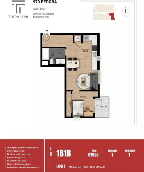 970 Fedora St, Los Angeles, CA 90006