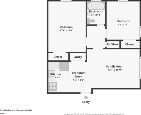 1728 E Long St, Columbus, OH 43203