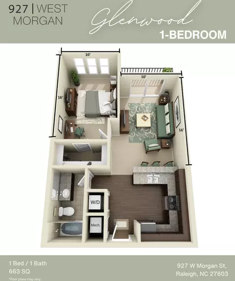 927 W Morgan St, Raleigh, NC 27603