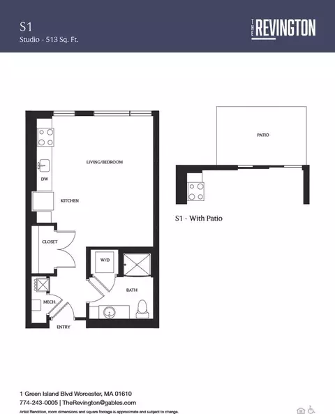 1 Green Island Blvd, Worcester, MA 01610