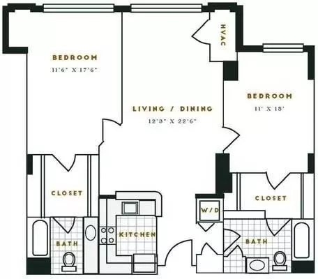 2701 Calvert St NW, Washington, DC 20008