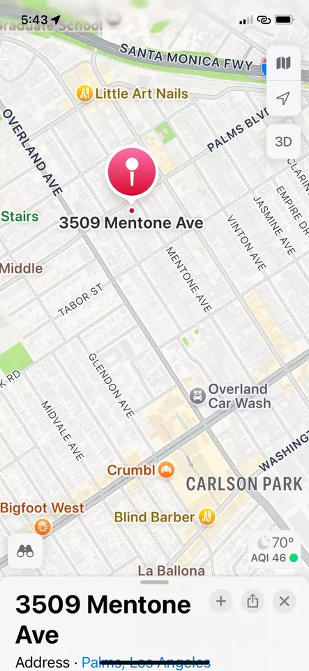 3509 Mentone Ave, Los Angeles, CA 90034
