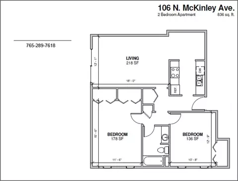 106 N Mckinley Ave, Muncie, IN 47303