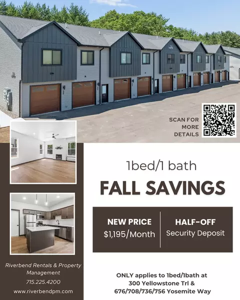 300 Yellowstone Tr 676708736756 Yosemite Way #300-300, Altoona, WI 54720