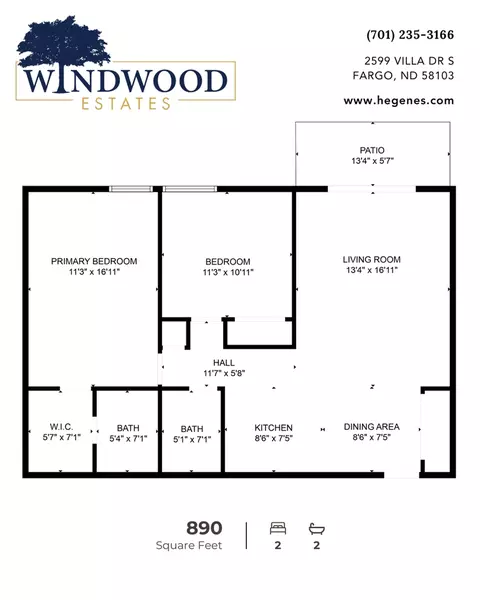 2542 Villa Dr S, Fargo, ND 58103