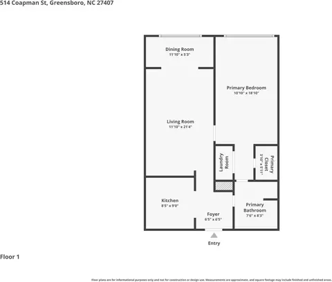 514 Coapman St, Greensboro, NC 27407