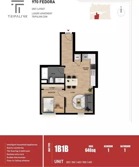 970 Fedora St, Los Angeles, CA 90006