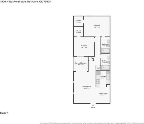 1900 N Rockwell Ave, Bethany, OK 73008
