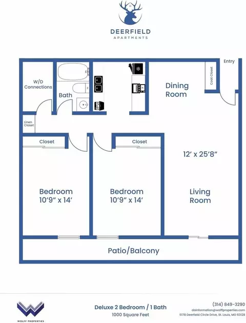 5178 Deerfield Circle Dr, Concord, MO 63128