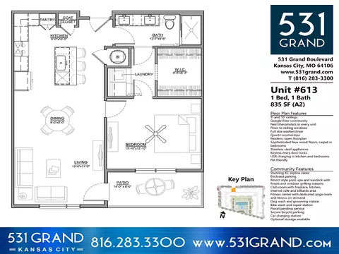 531 Grand Blvd, Kansas City, MO 64106