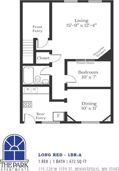 200 W 15th St, Minneapolis, MN 55403