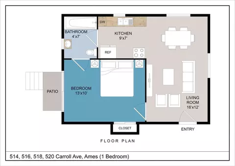 514 Carroll Ave, Ames, IA 50010