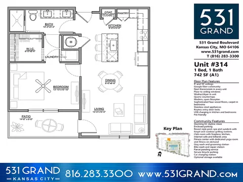 531 Grand Blvd, Kansas City, MO 64106