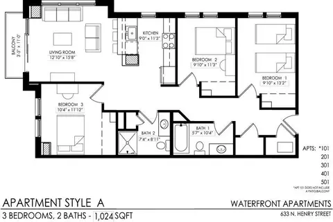 633 N Henry St, Madison, WI 53703