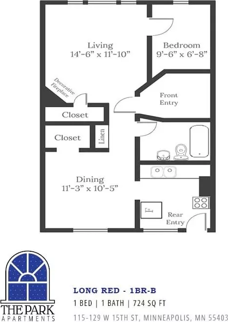 200 W 15th St, Minneapolis, MN 55403