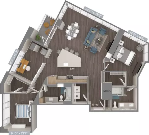 555 President St, Baltimore, MD 21202