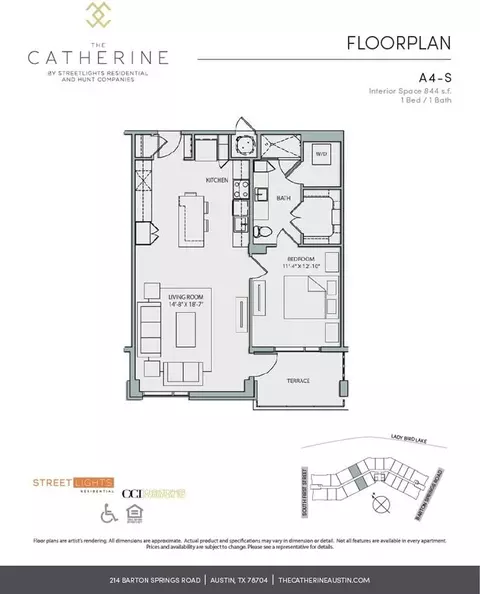 214 Barton Springs Rd, Austin, TX 78704