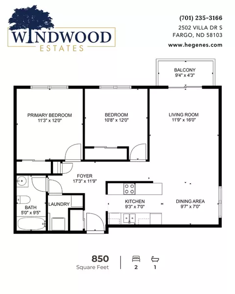 2542 Villa Dr S, Fargo, ND 58103