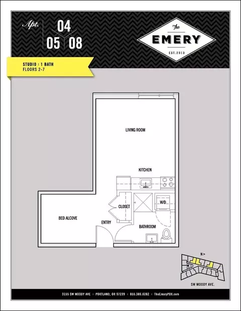 3155 S Moody Ave, Portland, OR 97239