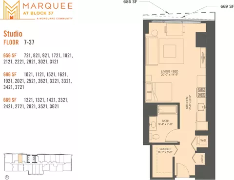 25 W Randolph St, Chicago, IL 60601