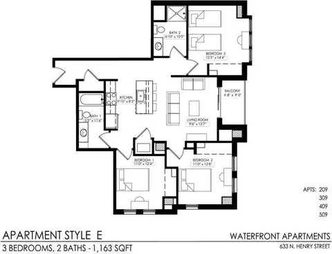 633 N Henry St, Madison, WI 53703