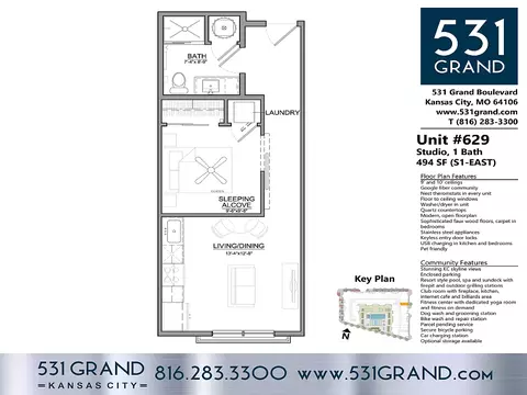 531 Grand Blvd, Kansas City, MO 64106