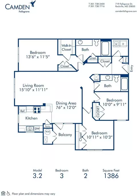 719 Fallsgrove Dr, Rockville, MD 20850