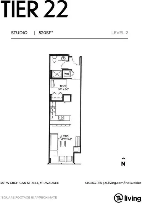 401 W Michigan St, Milwaukee, WI 53203
