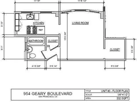 954 Geary St, San Francisco, CA 94109