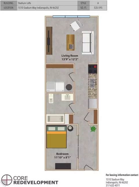 1510 Stadium Way, Indianapolis, IN 46202 photo 22